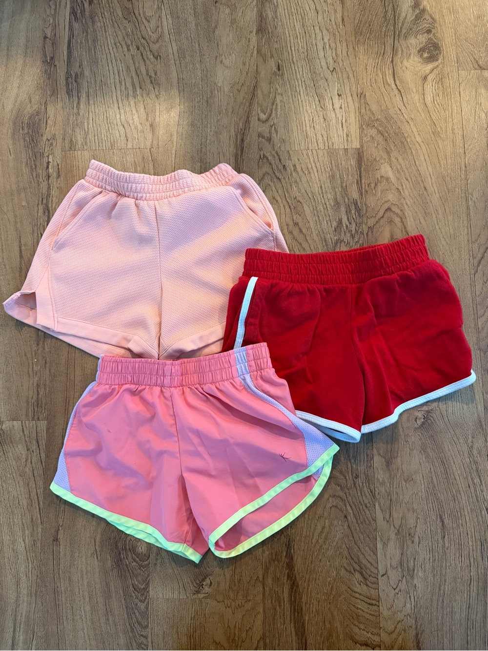 [BUNDLE OF 3] Girls' Athletic Shorts 6-6X